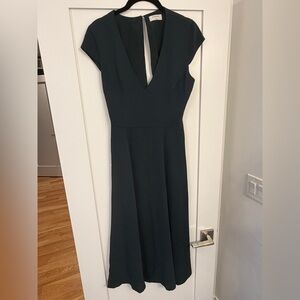Aritzia Babaton Green Midi Dress